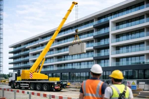 usługi dźwigowe i wynajem żurawia z operatorem z Krajenki dźwig Krajenka